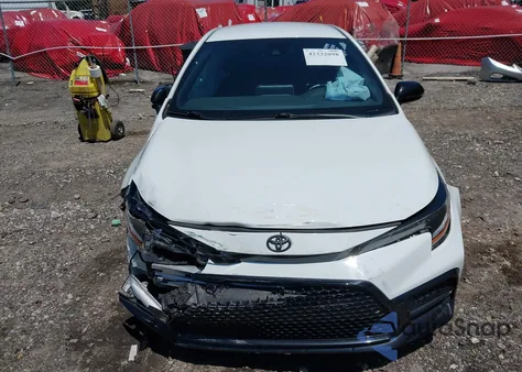 2021 Toyota Corolla Se Nightshade Edition z USA, uszkodzony, nr VIN 5YFS4MCE1MP079346